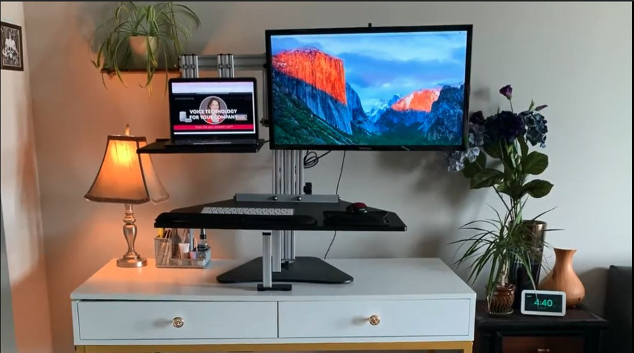 VIDEO STANDING DESKTOP REVIEW OF THE HYBRID KANGAROO